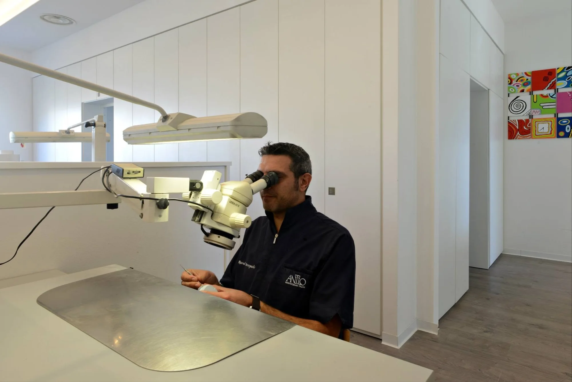Lavorazione di precisione nel laboratorio DTW
